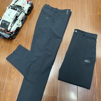 Premium Descente Pants Black Urban Luxury