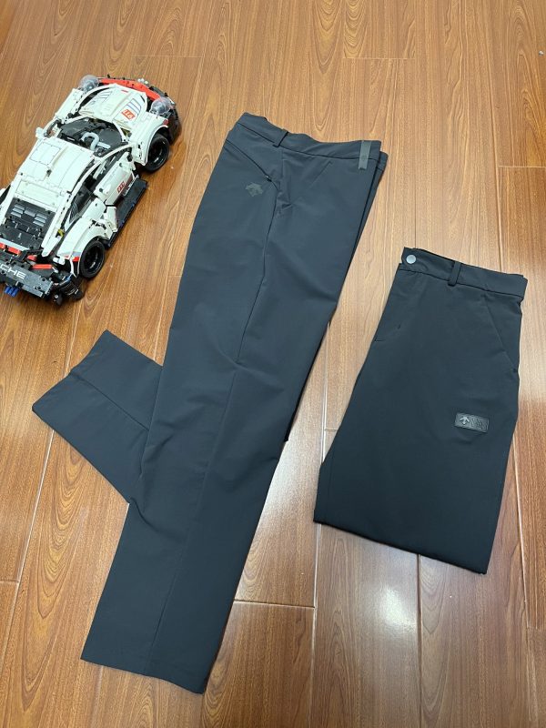 Premium Descente Pants Black Urban Luxury