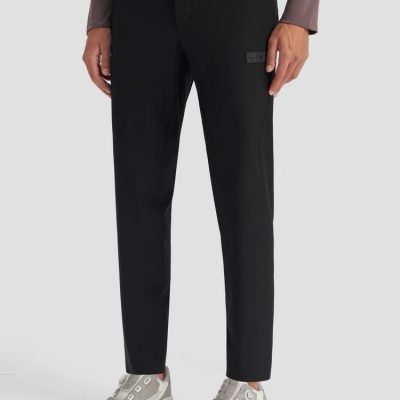 Luxury Descente Pants Black Urban Style