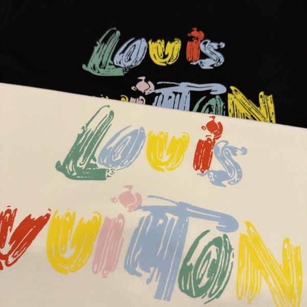 High Quality Louis Vuitton Short Sleeves White Nylon Logo Collection
