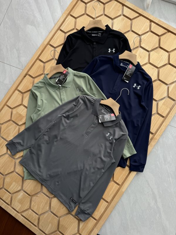 Premium Quality Under Armour Long Sleeves Black Breathable Luxury