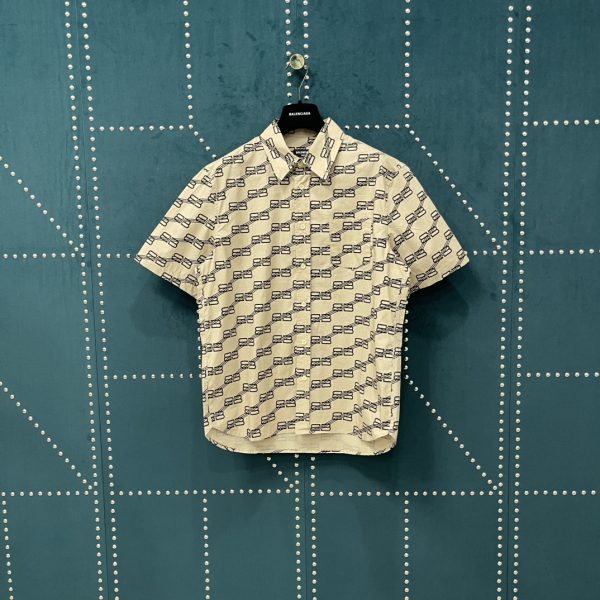 Best Selling Balenciaga Short Sleeves Cotton Monogram Style