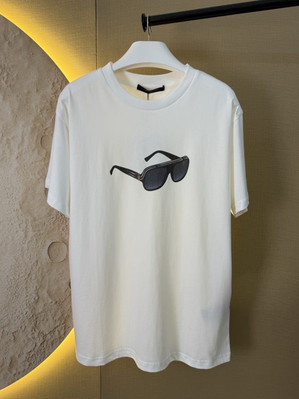 Best Selling Louis Vuitton Short Sleeves Cotton Print Style