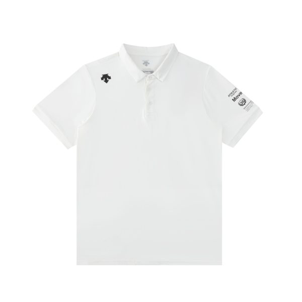Best Selling Descente Short-Sleeved Black Solid Style
