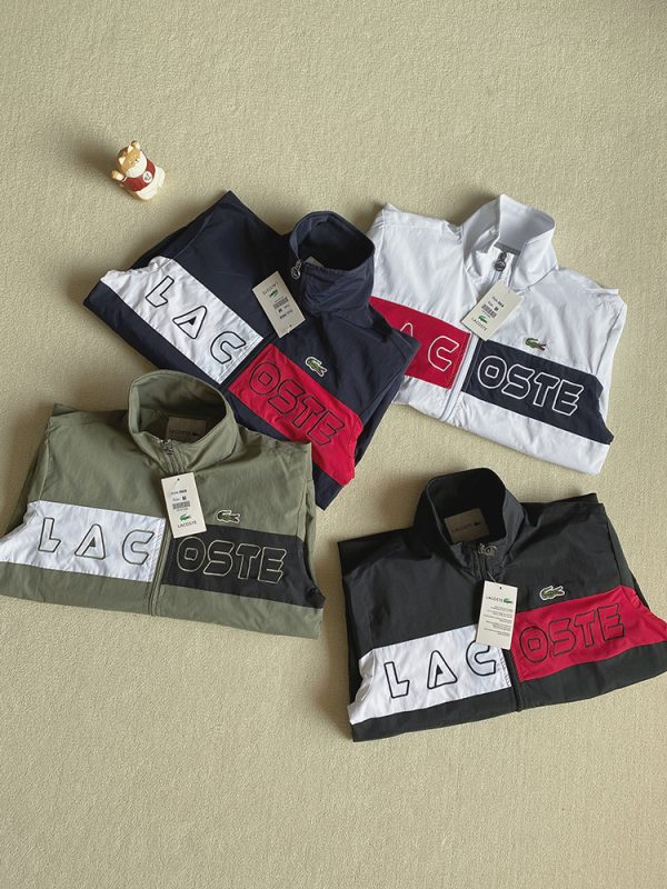 Premium Quality Lacoste Coat Black Casual Collection