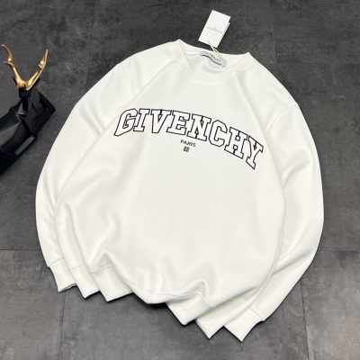 High Quality Givenchy Sweatshirts Black Logo Collection