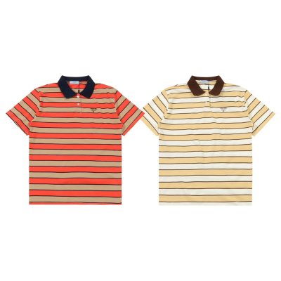 Luxury Prada T-Shirt Orange Cotton Stripe Luxury
