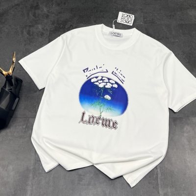 Luxury Loewe Short Sleeves Black Classic Luxury