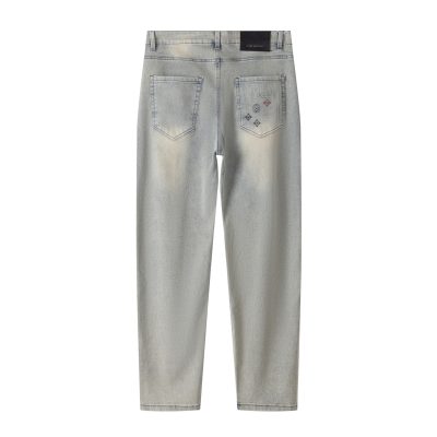 Luxury Louis Vuitton Jeans Denim Washed Luxury