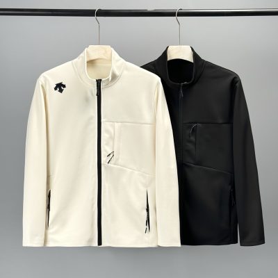 Premium Descente Coats Black Urban Luxury