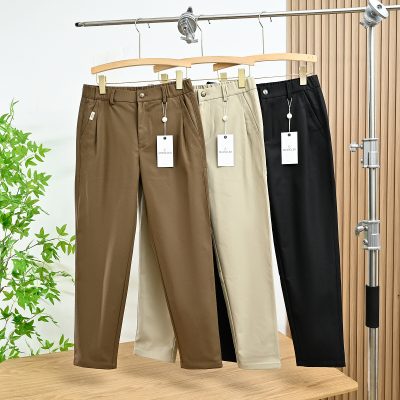 High Quality Moncler Trousers Black Cotton Embroidered Collection