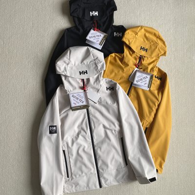 High Quality Helly Hansen Jackets Black Logo Collection