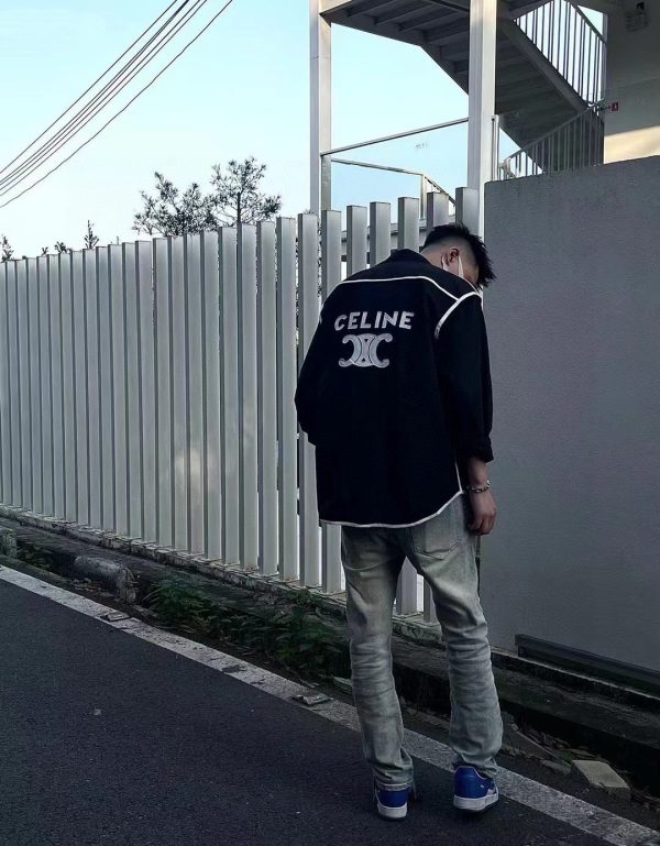Premium Quality Celine Long Sleeves White Cotton Embroidered Collection