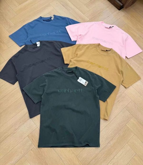 High Quality Carhartt Short Sleeves Black Washed Style