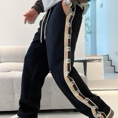 Premium Quality Gucci Sweatpants Black Style