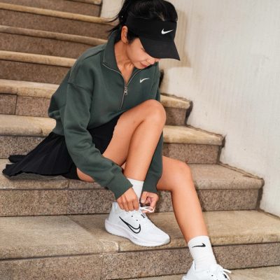 Premium Quality Nike Sweatshirts Black Cotton Sporty Style