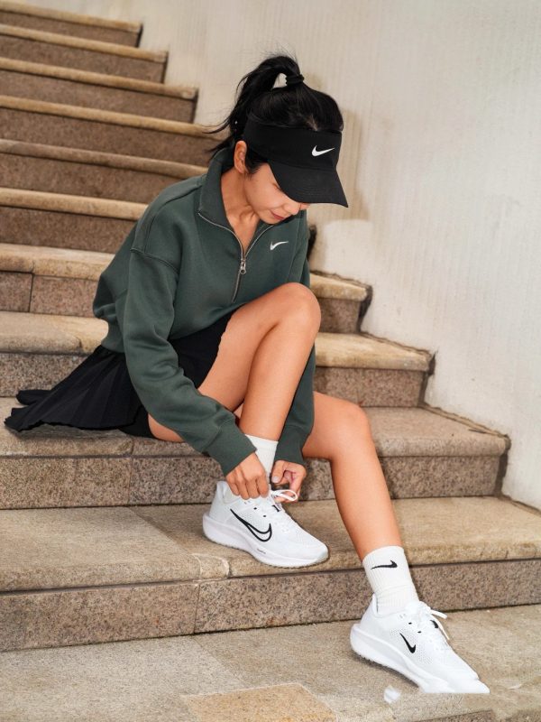 Premium Quality Nike Sweatshirts Black Cotton Sporty Style