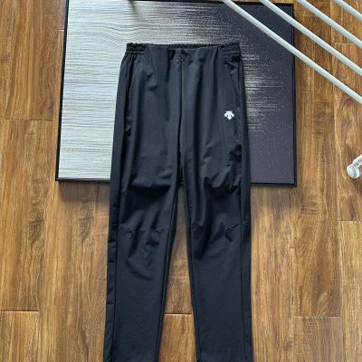 Premium Quality Descente Trousers Black Casual Style