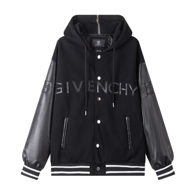Luxury Givenchy Coats Wool Jacquard Luxury
