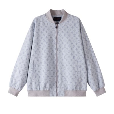 Premium Louis Vuitton Jackets White Denim Classic Collection