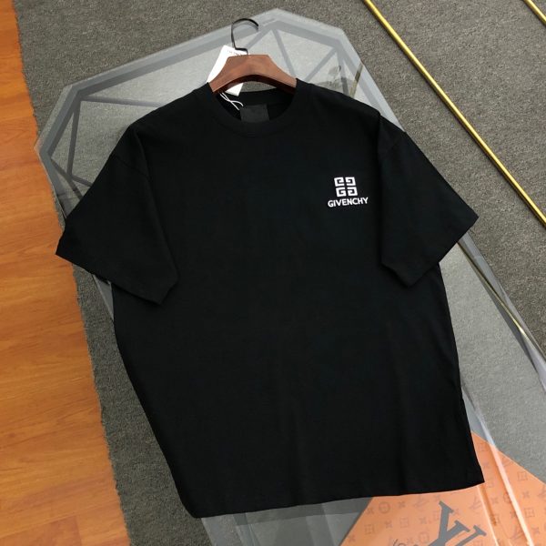 Premium Givenchy Short Sleeves White Logo Style