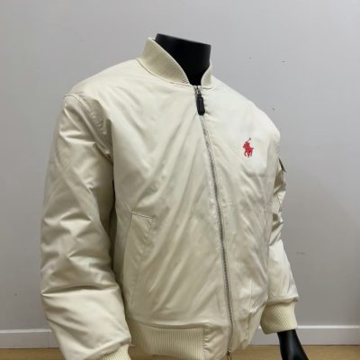 Premium Ralph Lauren Jackets Ivory Suede Classic Luxury
