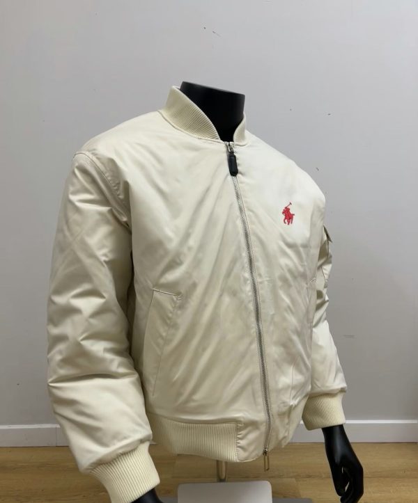 Premium Ralph Lauren Jackets Ivory Suede Classic Luxury