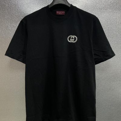 Best Selling Gucci Short Sleeves Black Collection