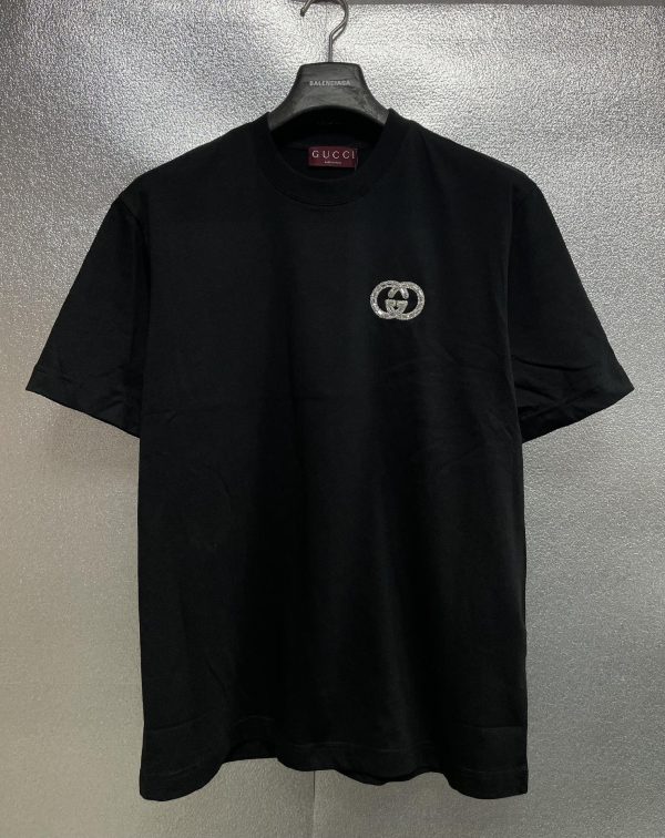 Best Selling Gucci Short Sleeves Black Collection