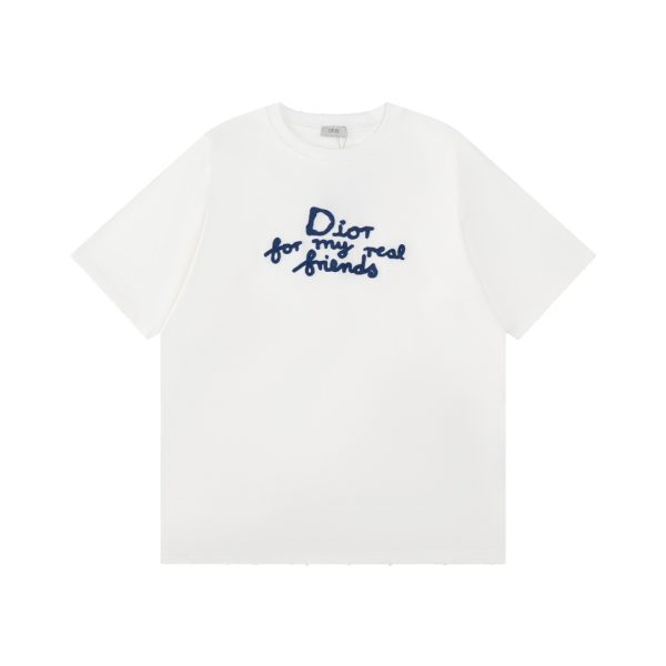 Best Selling Dior Short Sleeves Cotton Embroidered Collection