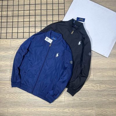 Premium Quality Ralph Lauren Coat Black Classic Luxury
