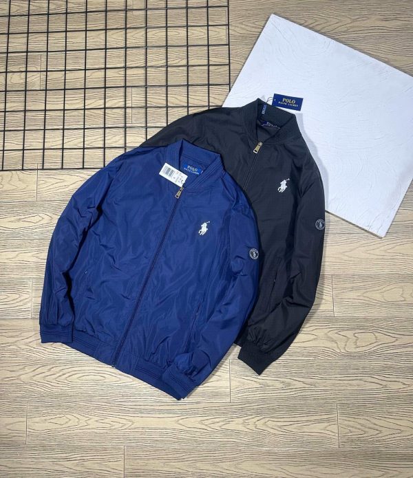 Premium Quality Ralph Lauren Coat Black Classic Luxury