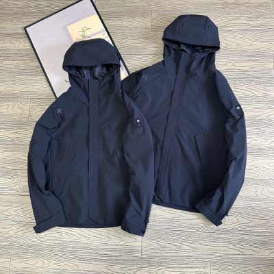 Luxury Descente Coat Black Classic Collection