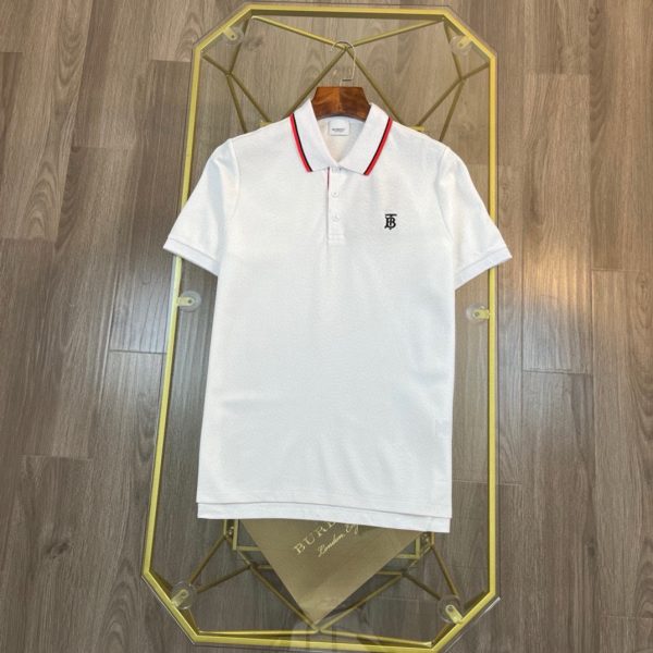Luxury Burberry Short-Sleeved Black Classic Collection