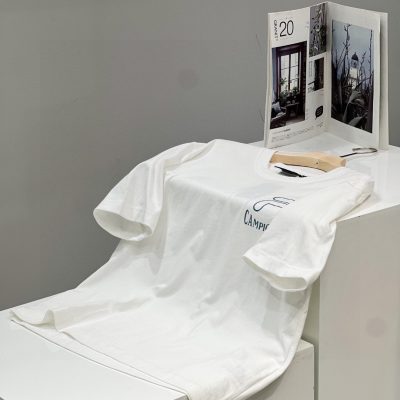 Luxury Fila Short Sleeves Black Cotton Print Collection