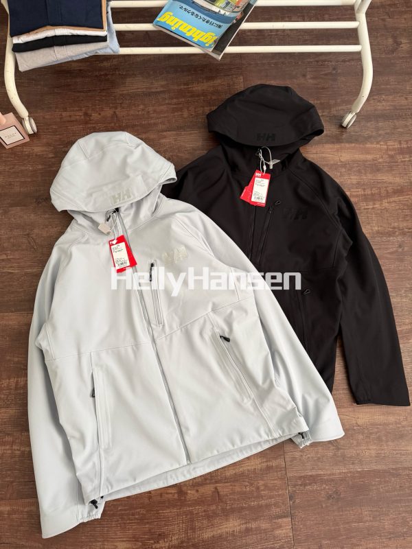 Premium Quality Helly Hansen Coat Black Fleece Breathable Collection