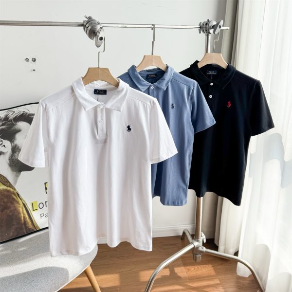 Luxury Ralph Lauren T-Shirts White Cotton Classic Luxury