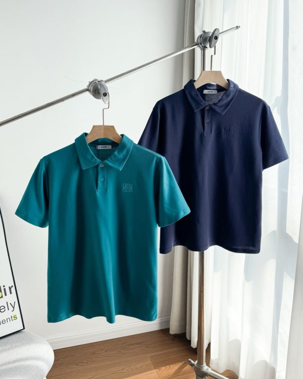 Premium Quality Loewe T-Shirts Navy Cotton Classic Luxury