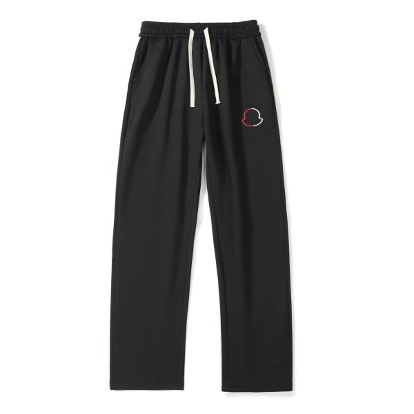Premium Moncler Straight-Leg Pants Embroidered Luxury