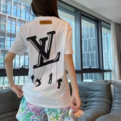 Premium Louis Vuitton Short Sleeves Cotton Classic Luxury