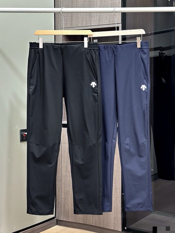 Premium Descente Trousers Black Casual Style