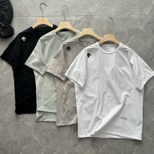 Best Selling Descente Short Sleeves Black Luxury