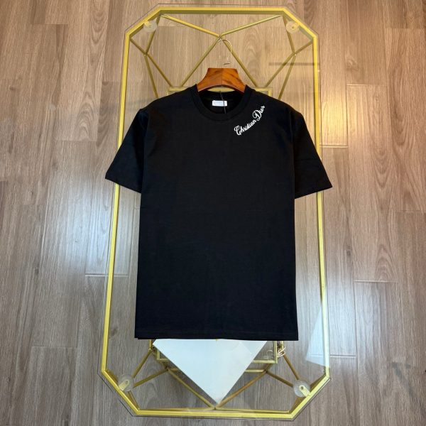 Best Selling Dior Short Sleeves Black Breathable Collection