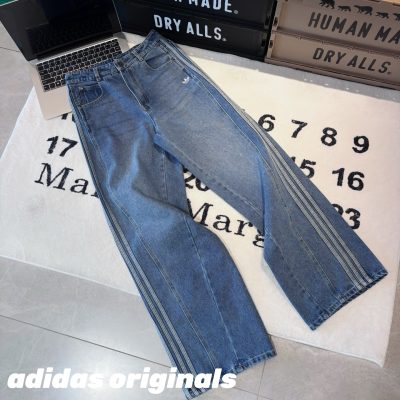 Best Selling Adidas Jeans Blue Cotton Classic Luxury