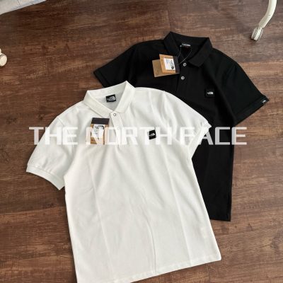 Premium Quality The North Face Short Sleeves Black Cotton Breathable Collection