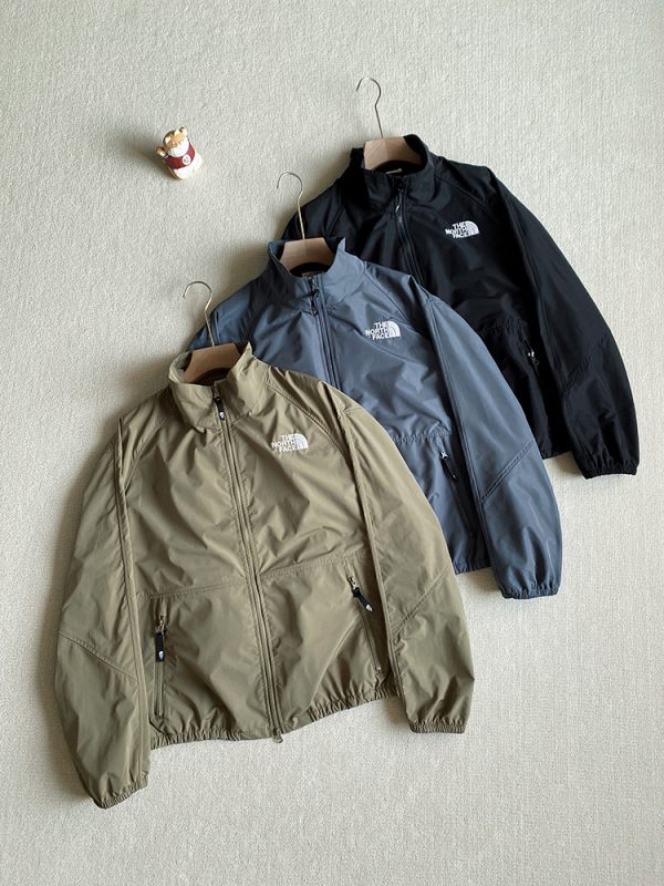 Best Selling The North Face Jacket White Embroidery Collection