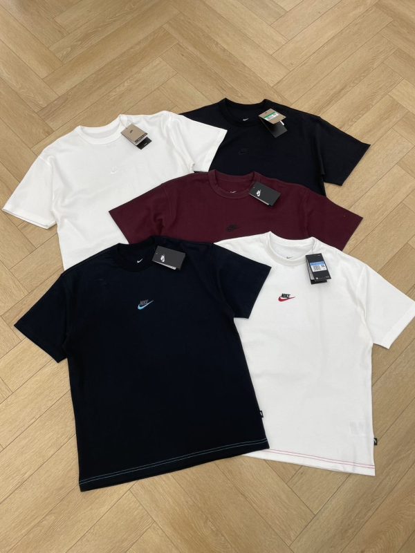 Premium Nike Short Sleeves Black Classic Luxury
