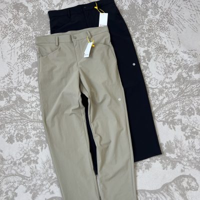 Premium Lululemon Casual Pants Black Casual Style