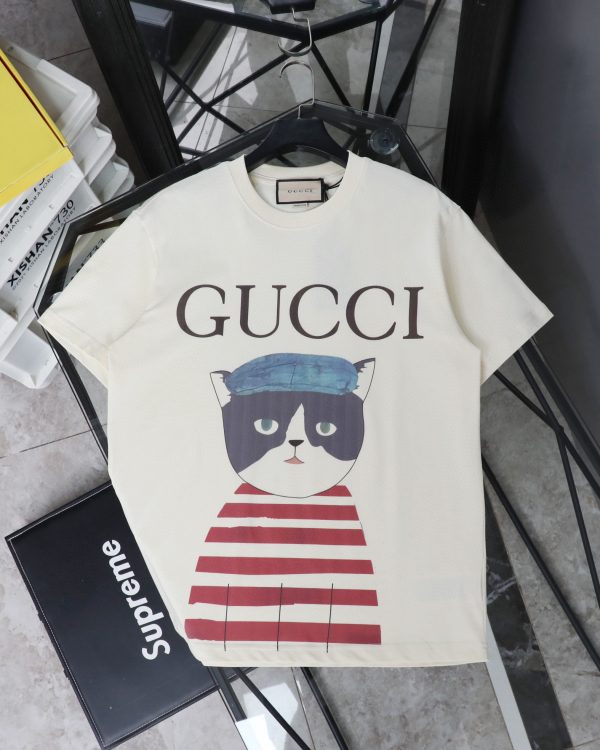 Premium Gucci Short Sleeves Pink Solid Collection