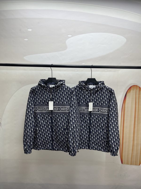 Premium Quality Dior Coats Nylon Logo Collection